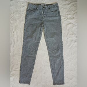 Velvet Heart Striped Skinny Jeans